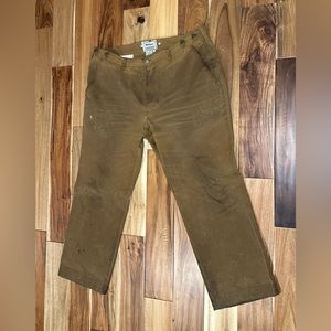 McAlister Waxed Canvas Pants.